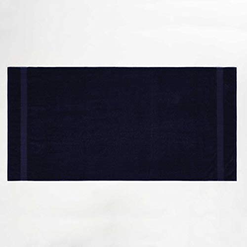 Bawełniany Ręcznik do Sauny 90 x 200 cm, 600 g/m² Granatowy