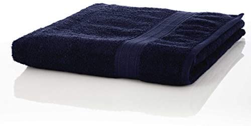Bawełniany Ręcznik do Sauny 90 x 200 cm, 600 g/m² Granatowy