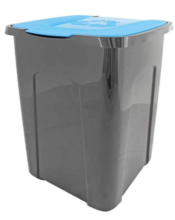 Kosz na Śmieci Pojemnik Recykling Odpady Segregacja 56x36x36 50L 3szt