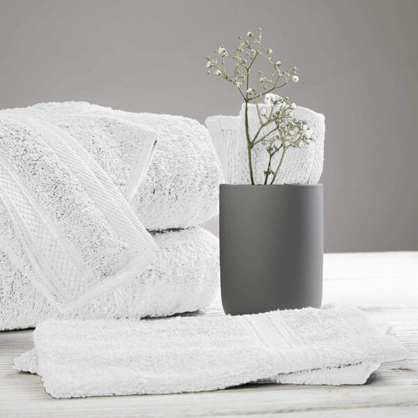 Bawełniany Ręcznik do Sauny 90 x 200 cm, 600 g/m² Biały
