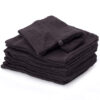 Zestaw 10 Ręczników Bawełnianych Premium 16 x 21 cm, 500 g/m² Antracytowy