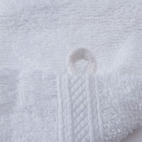 Zestaw 10 Ręczników Bawełnianych Premium 16 x 21 cm, 500 g/m² Biały