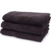 Zestaw 3 Bawełnianych Ręczników Premium 70 x 140 cm, 500 g/m² Antracytowy