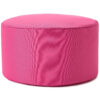 Okrągła pufa/stołek/podnóżek 25 x 45 cm Różowa