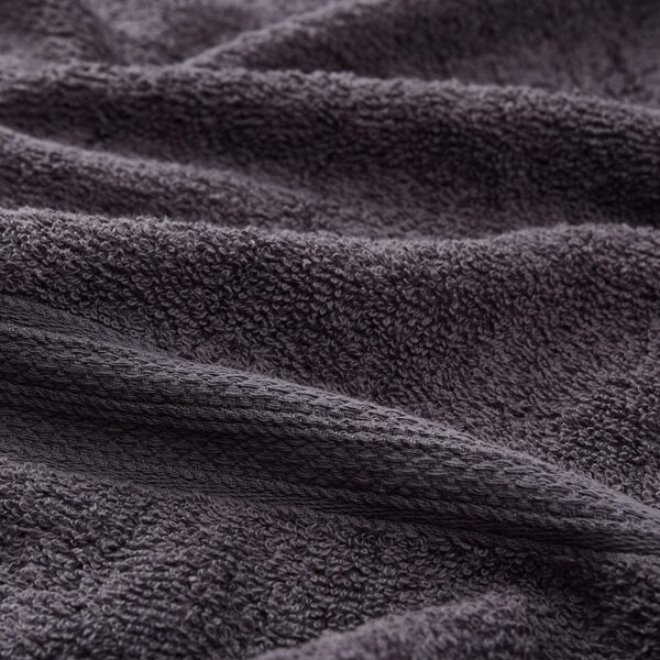 Zestaw 4 Bawełnianych Ręczników Premium 50 x 100 cm, 500 g/m² Antracytowy'
