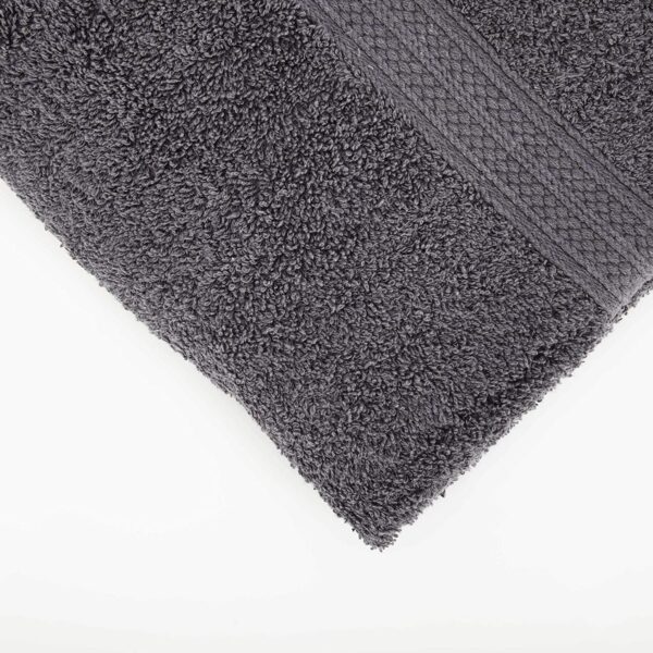 Zestaw 4 Bawełnianych Ręczników Premium 50 x 100 cm, 500 g/m² Szary