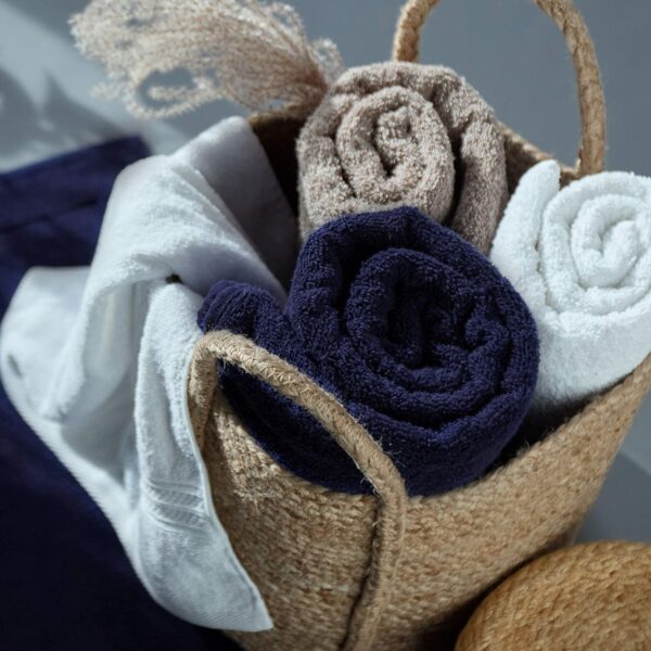 Zestaw 4 Bawełnianych Ręczników Premium 50 x 100 cm, 500 g/m² Turkusowy