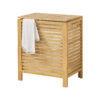 Bambusowy stojak na ręczniki 51x31x85 cm