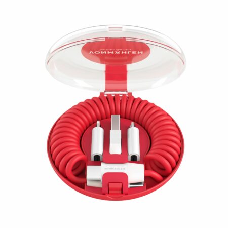 Kabel USB Uniwersalny 6w1 Vonmaehlen – Allroundo C Czerwone