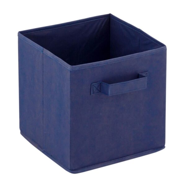 Pudełka do przechowywania składane 26x26x26 niebieskie